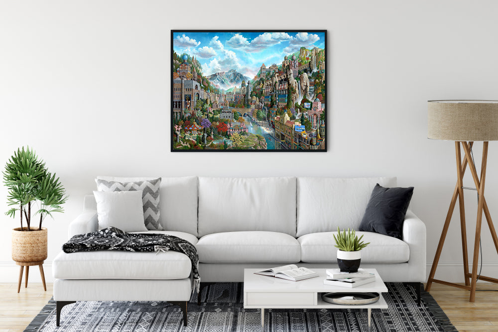 Utopia on the River Eden (Hotel Utopia Series) print