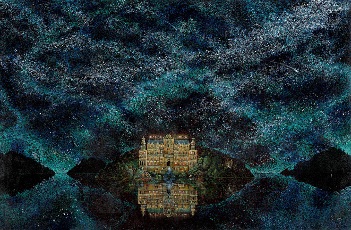 Beneath the Stars (Hotel Utopia Series) print