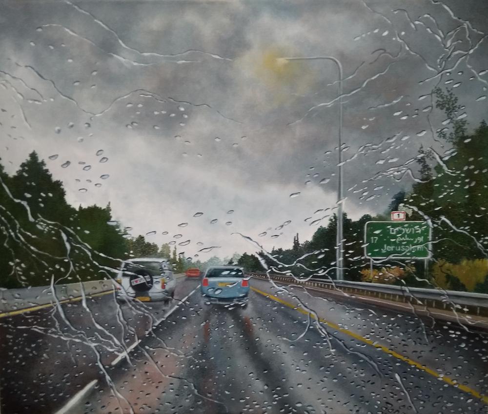 Raindrops on the Road to Jerusalem (Hotel Utopia Series) original