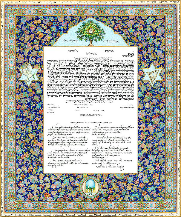 Tree of Life ketubah